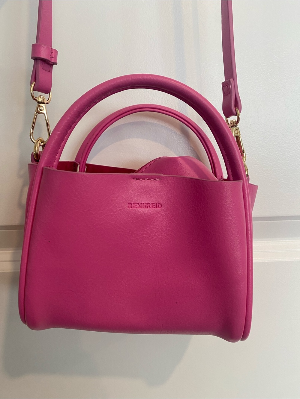Remired Fuchsia Mini Top-Handle Crossbody